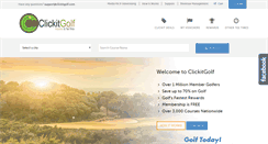 Desktop Screenshot of clickitgolf.net